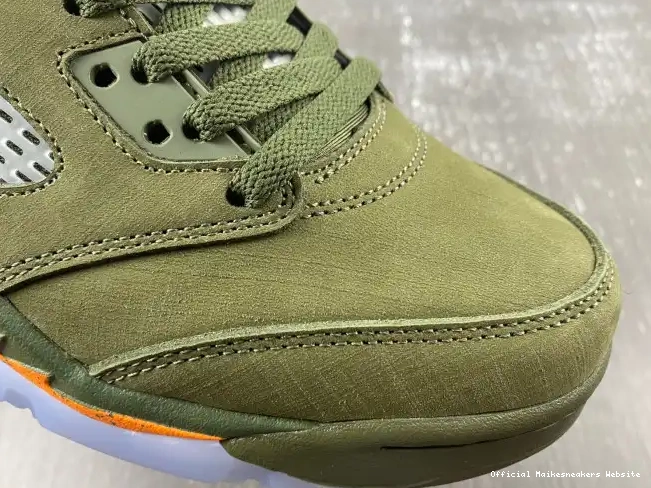 Official Maikesneakers Olive Jordan 5 DD0587-308 Air 0518